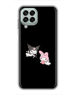 Чехол для Samsung Galaxy M33 (5G) (M336B) с картинкой «My Melody и Kuromi»
