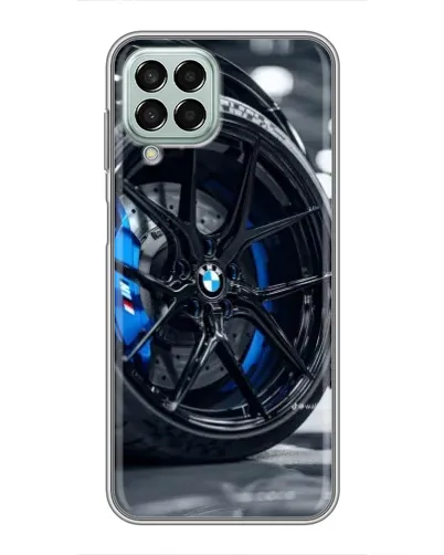 Чехол для Samsung Galaxy M33 (5G) (M336B) с картинкой «Колесо BMW вблизи» Чехол для Samsung Galaxy M33 (5G) (M336B) с картинкой «Колесо BMW вблизи»
