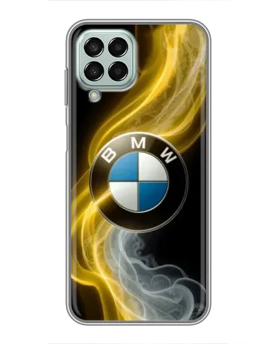Чехол для Samsung Galaxy M33 (5G) (M336B) с картинкой «Золотистый дым BMW» Чехол для Samsung Galaxy M33 (5G) (M336B) с картинкой «Золотистый дым BMW»