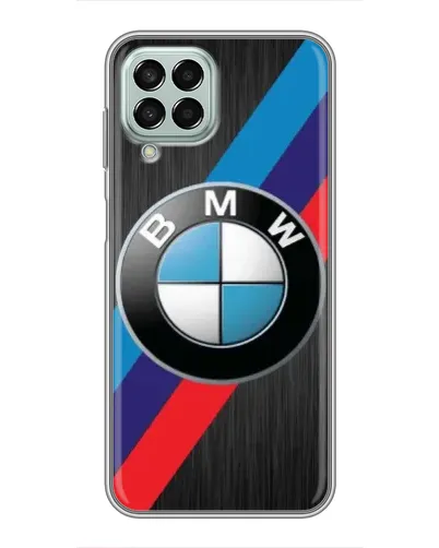 Чехол для Samsung Galaxy M33 (5G) (M336B) с картинкой «BMW M-stripes стиль» Чехол для Samsung Galaxy M33 (5G) (M336B) с картинкой «BMW M-stripes стиль»