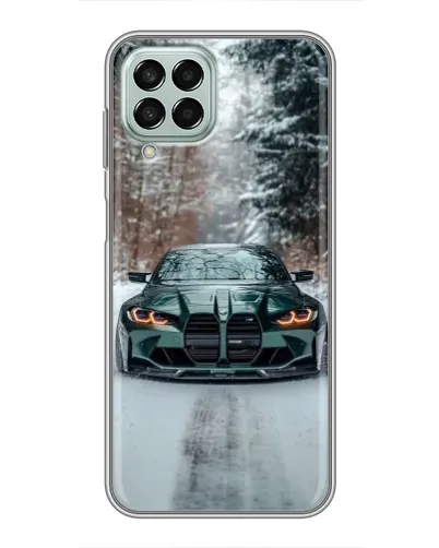 Чехол для Samsung Galaxy M33 (5G) (M336B) с картинкой «BMW в зимнем лесу» Чехол для Samsung Galaxy M33 (5G) (M336B) с картинкой «BMW в зимнем лесу»