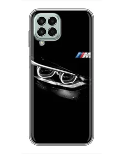 Чехол для Samsung Galaxy M33 (5G) (M336B) с картинкой «BMW — взгляд тигра»