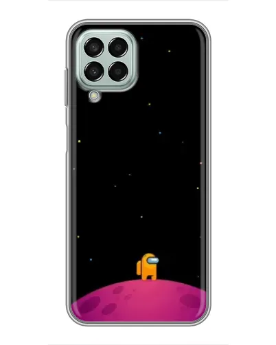 Чехол для Samsung Galaxy M33 (5G) (M336B) с картинкой «Одинокий герой на планете»