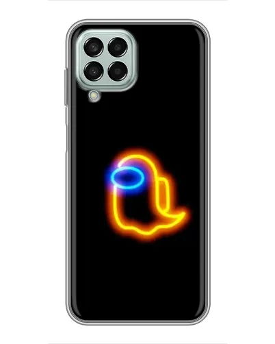 Чехол для Samsung Galaxy M33 (5G) (M336B) с картинкой «Among Us неоновое сияние»
