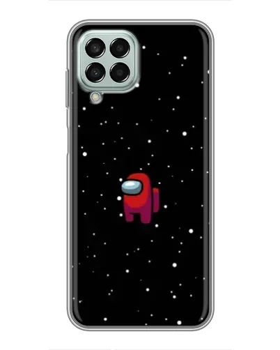 Чехол для Samsung Galaxy M33 (5G) (M336B) с картинкой «Красный Among Us»