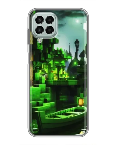 Чехол для Samsung Galaxy M33 (5G) (M336B) с картинкой «Minecraft лесной пейзаж» Чехол для Samsung Galaxy M33 (5G) (M336B) с картинкой «Minecraft лесной пейзаж»