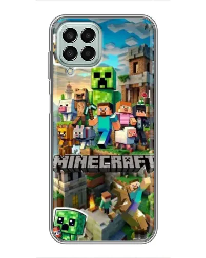 Чехол для Samsung Galaxy M33 (5G) (M336B) с картинкой «Замок Minecraft» Чехол для Samsung Galaxy M33 (5G) (M336B) с картинкой «Замок Minecraft»