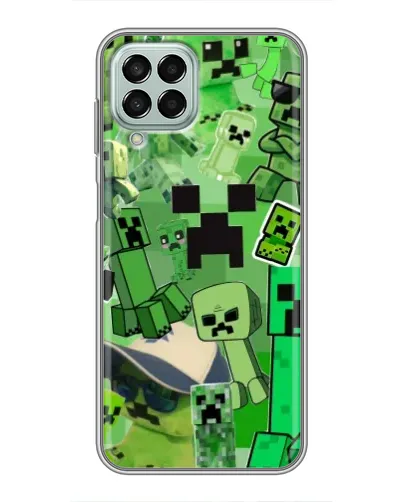 Чехол для Samsung Galaxy M33 (5G) (M336B) с картинкой «Криперы Minecraft» Чехол для Samsung Galaxy M33 (5G) (M336B) с картинкой «Криперы Minecraft»