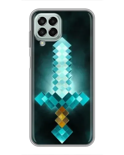 Чехол для Samsung Galaxy M33 (5G) (M336B) с картинкой «Алмазный меч неон» Чехол для Samsung Galaxy M33 (5G) (M336B) с картинкой «Алмазный меч неон»