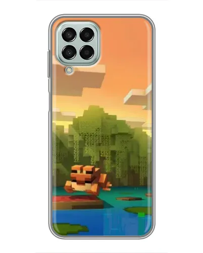 Чехол для Samsung Galaxy M33 (5G) (M336B) с картинкой «Майнкрафт закат солнца» Чехол для Samsung Galaxy M33 (5G) (M336B) с картинкой «Майнкрафт закат солнца»