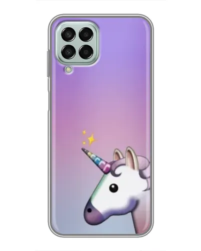Чехол для Samsung Galaxy M33 (5G) (M336B) с картинкой «Единорог градиент»