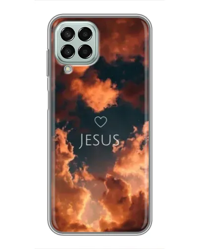 Чехол для Samsung Galaxy M33 (5G) (M336B) с картинкой «Сияние Имени Jesus»