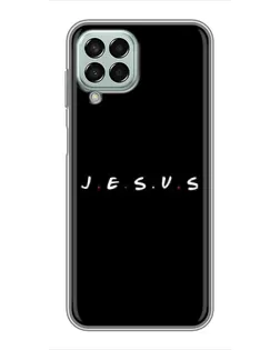 Чехол для Samsung Galaxy M33 (5G) (M336B) с картинкой «Точки веры J.E.S.U.S.»