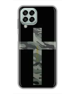 Чехол для Samsung Galaxy M33 (5G) (M336B) с картинкой «Милитари Крест»