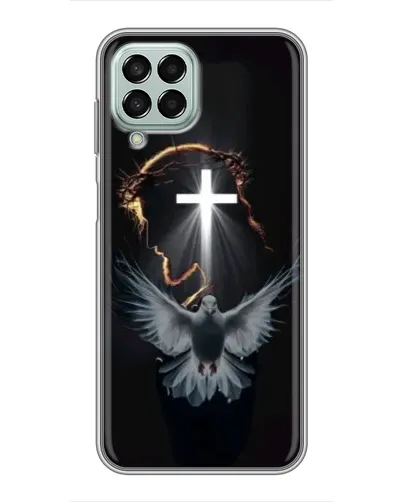 Чехол для Samsung Galaxy M33 (5G) (M336B) с картинкой «Голубь и Свет»