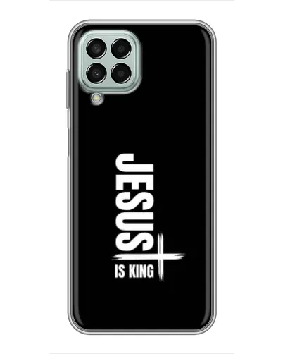 Чехол для Samsung Galaxy M33 (5G) (M336B) с картинкой «Вертикаль веры Jesus»