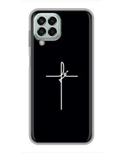 Чехол для Samsung Galaxy M33 (5G) (M336B) с картинкой «Тонкий крест»