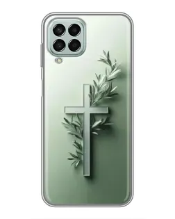 Чехол для Samsung Galaxy M33 (5G) (M336B) с картинкой «Оливковая ветвь»
