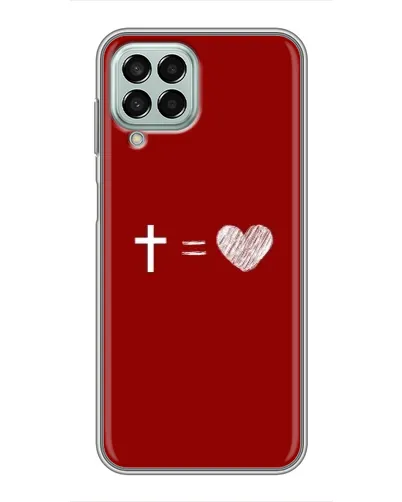 Чехол для Samsung Galaxy M33 (5G) (M336B) с картинкой «Уравнение любви» Чехол для Samsung Galaxy M33 (5G) (M336B) с картинкой «Уравнение любви»