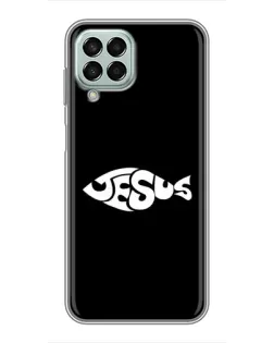 Чехол для Samsung Galaxy M33 (5G) (M336B) с картинкой «Рыба Jesus»