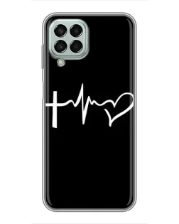 Чехол для Samsung Galaxy M33 (5G) (M336B) с картинкой «Пульс веры»