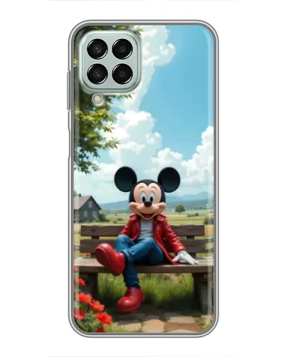 Чехол для Samsung Galaxy M33 (5G) (M336B) с картинкой «Микки на скамейке» Чехол для Samsung Galaxy M33 (5G) (M336B) с картинкой «Микки на скамейке»