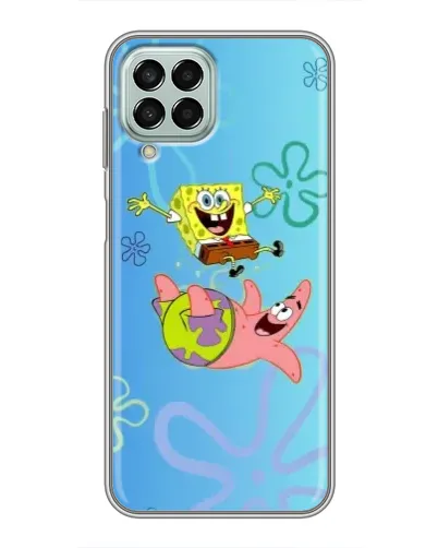 Чехол для Samsung Galaxy M33 (5G) (M336B) с картинкой «Спанч Боб и Патрик» Чехол для Samsung Galaxy M33 (5G) (M336B) с картинкой «Спанч Боб и Патрик»