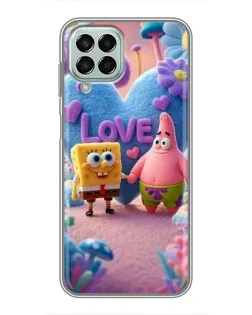 Чехол для Samsung Galaxy M33 (5G) (M336B) с картинкой «Губка Боб Патрик»
