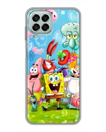 Чехол для Samsung Galaxy M33 (5G) (M336B) с картинкой «Губка Боб и друзья» Чехол для Samsung Galaxy M33 (5G) (M336B) с картинкой «Губка Боб и друзья»