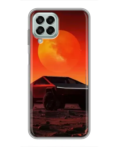 Чехол для Samsung Galaxy M33 (5G) (M336B) с картинкой «Cybertruck на Марсе» Чехол для Samsung Galaxy M33 (5G) (M336B) с картинкой «Cybertruck на Марсе»