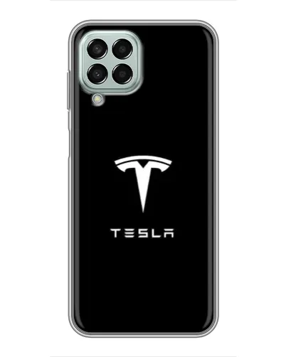 Чехол для Samsung Galaxy M33 (5G) (M336B) с картинкой «Tesla White Logo» Чехол для Samsung Galaxy M33 (5G) (M336B) с картинкой «Tesla White Logo»