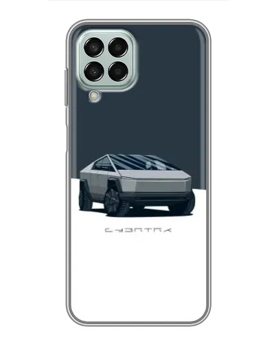 Чехол для Samsung Galaxy M33 (5G) (M336B) с картинкой «Серебристый Cybertruck Tesla» Чехол для Samsung Galaxy M33 (5G) (M336B) с картинкой «Серебристый Cybertruck Tesla»