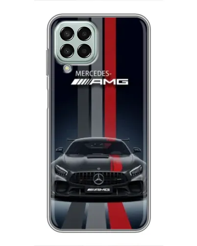Чехол для Samsung Galaxy M33 (5G) (M336B) с картинкой «Mercedes — белый карбон» Чехол для Samsung Galaxy M33 (5G) (M336B) с картинкой «Mercedes — белый карбон»