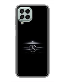 Чехол для Samsung Galaxy M33 (5G) (M336B) с картинкой «Mercedes — абстрактные линии»