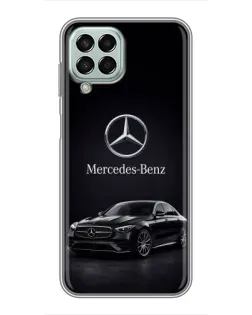 Чехол для Samsung Galaxy M33 (5G) (M336B) с картинкой «Mercedes — решетка радиатора»