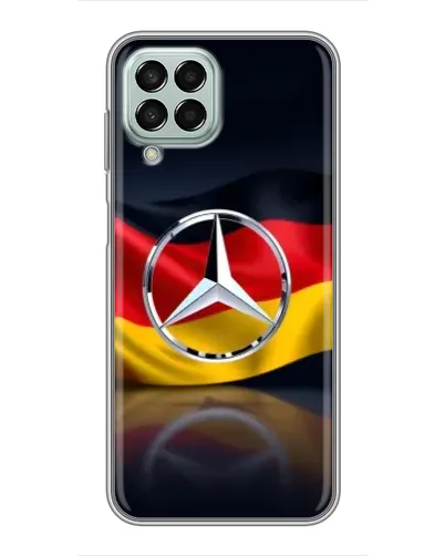 Чехол для Samsung Galaxy M33 (5G) (M336B) с картинкой «Mercedes — флаг Германии» Чехол для Samsung Galaxy M33 (5G) (M336B) с картинкой «Mercedes — флаг Германии»