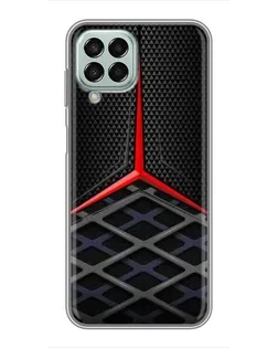 Чехол для Samsung Galaxy M33 (5G) (M336B) с картинкой «Mercedes Carbon Grid»