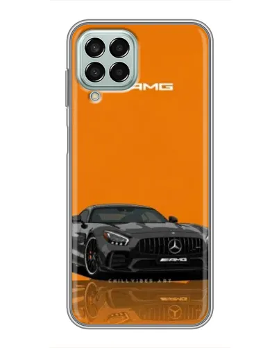 Чехол для Samsung Galaxy M33 (5G) (M336B) с картинкой «Оранжевый Mercedes AMG» Чехол для Samsung Galaxy M33 (5G) (M336B) с картинкой «Оранжевый Mercedes AMG»