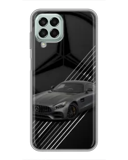 Чехол для Samsung Galaxy M33 (5G) (M336B) с картинкой «Mercedes AMG — графика»