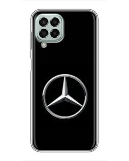 Чехол для Samsung Galaxy M33 (5G) (M336B) с картинкой «Mercedes классический лого»
