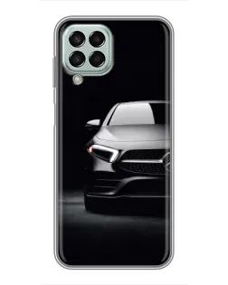 Чехол для Samsung Galaxy M33 (5G) (M336B) с картинкой «Свет фар Mercedes»