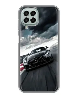 Чехол для Samsung Galaxy M33 (5G) (M336B) с картинкой «Гоночный Mercedes AMG»