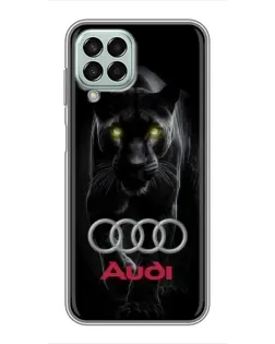 Чехол для Samsung Galaxy M33 (5G) (M336B) с картинкой «Пантера и Audi»