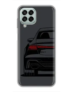 Чехол для Samsung Galaxy M33 (5G) (M336B) с картинкой «Задняя часть Audi — арт»