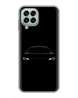 Чехол для Samsung Galaxy M33 (5G) (M336B) с картинкой «Взгляд Audi в темноте»