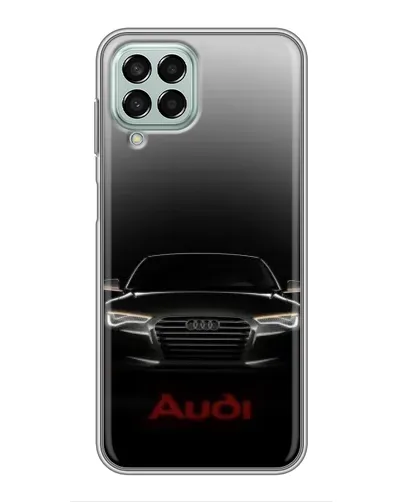 Чехол для Samsung Galaxy M33 (5G) (M336B) с картинкой «Audi — градиентный контур» Чехол для Samsung Galaxy M33 (5G) (M336B) с картинкой «Audi — градиентный контур»