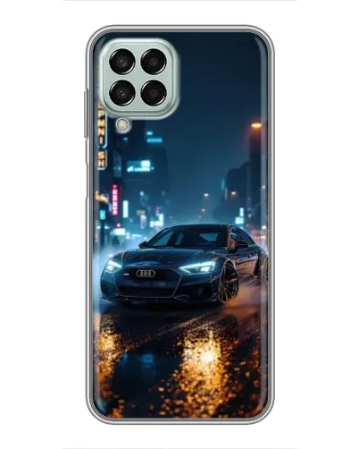 Чехол для Samsung Galaxy M33 (5G) (M336B) с картинкой «Ночной город и Audi» Чехол для Samsung Galaxy M33 (5G) (M336B) с картинкой «Ночной город и Audi»