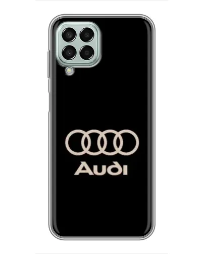 Чехол для Samsung Galaxy M33 (5G) (M336B) с картинкой «Audi — золотой логотип» Чехол для Samsung Galaxy M33 (5G) (M336B) с картинкой «Audi — золотой логотип»