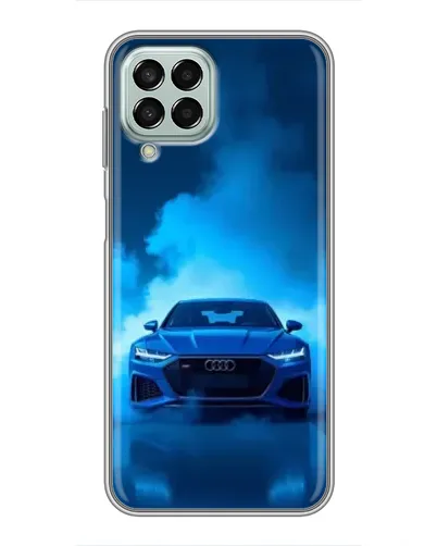 Чехол для Samsung Galaxy M33 (5G) (M336B) с картинкой «Audi — голубая энергия» Чехол для Samsung Galaxy M33 (5G) (M336B) с картинкой «Audi — голубая энергия»