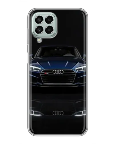 Чехол для Samsung Galaxy M33 (5G) (M336B) с картинкой «Audi — ночное отражение» Чехол для Samsung Galaxy M33 (5G) (M336B) с картинкой «Audi — ночное отражение»